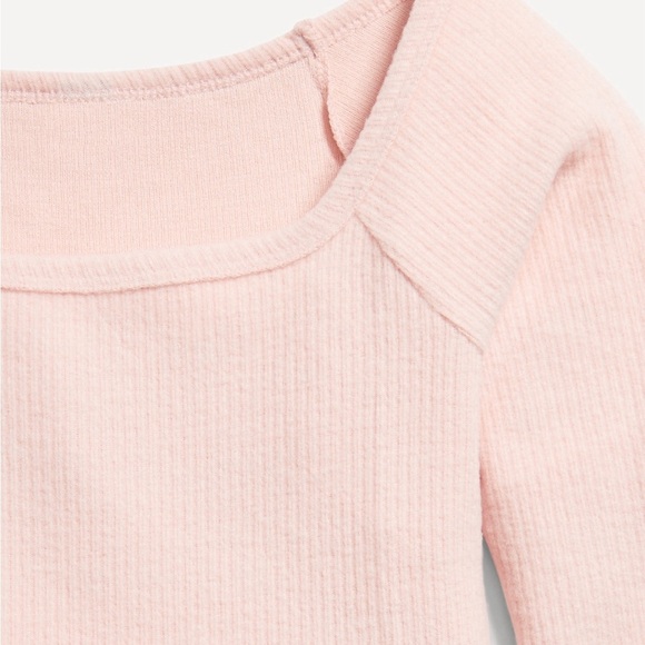 Long sleeve plush ribbed fit and flare dress - L - Picture 4 of 4